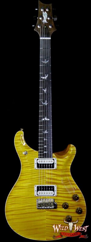 PRS Private Stock #8432 McCarty Trem Semi-Hollow in 25.5’’ Scale Brazilian Rosewood Fingerboard Flame Maple Neck Honey Gold