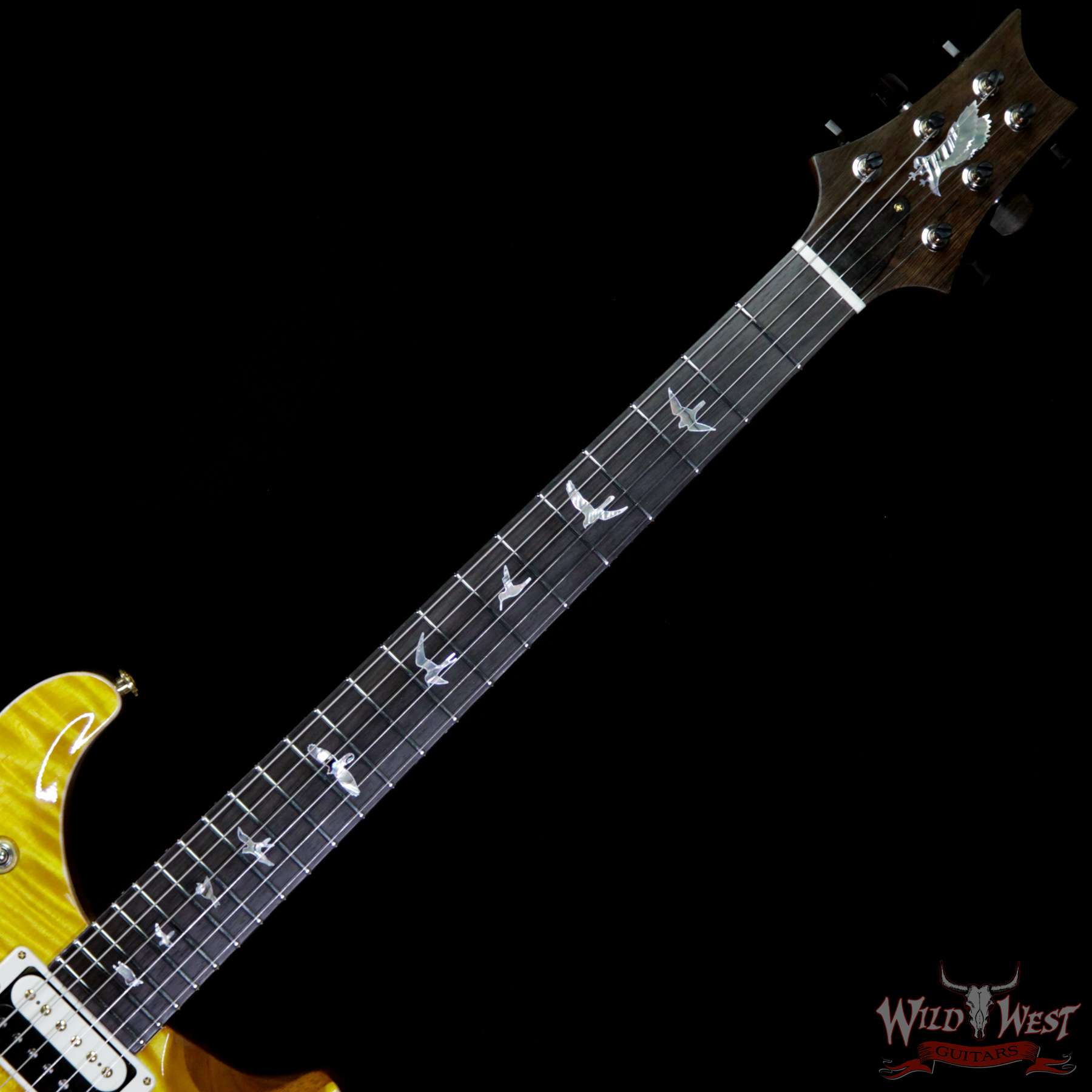 prs-ps8432-mccartysh-honeygold-298188-nf__wwg.jpg PRS Private Stock #8432 McCarty Trem Semi-Hollow in 25.5’’ Scale Brazilian Rosewood Fingerboard Flame Maple Neck Honey Gold - Image 5