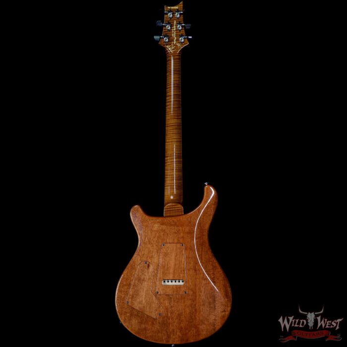 Paul Reed Smith Private Stock # 8481 Custom 24 Spalted Maple Top Roasted Flame Mahogany Neck African Blackwood Fingerboard Natural - Image 6