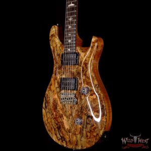 Paul Reed Smith Private Stock # 8481 Custom 24 Spalted Maple Top Roasted Flame Mahogany Neck African Blackwood Fingerboard Natural - Image 2