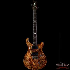 Paul Reed Smith Private Stock # 8481 Custom 24 Spalted Maple Top Roasted Flame Mahogany Neck African Blackwood Fingerboard Natural - Image 3