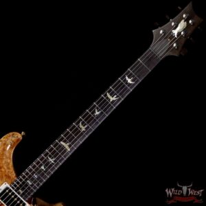 PRS Private Stock #8485 Spalted Maple Custom 24 Brazilian Rosewood Board Dark Cherry Glow / Natural - Image 4