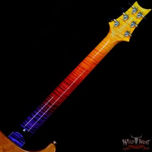 Paul Reed Smith PRS Private Stock # 8722 Quilt Top Custom 24 Piezo Semi-Hollow Stoptail Brazilian Rosewood Board Indian Ocean Sunset - Image 5