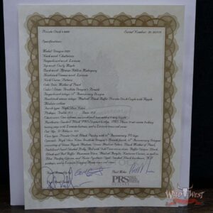 Paul Reed Smith PRS Private Stock #8889 35th Anniversary Dragon Frostbite Dragon’s Breath - Image 13