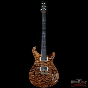 2005 PRS Private Stock #898 Hollowbody II Piezo 1-Piece Quilt Top Brazilian Rosewood Board Copperhead - Image 4