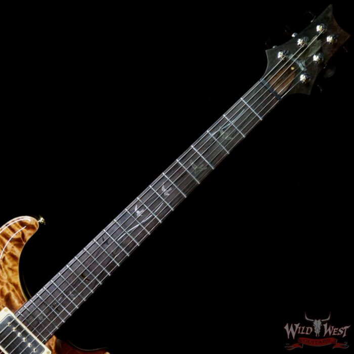 2005 PRS Private Stock #898 Hollowbody II Piezo 1-Piece Quilt Top Brazilian Rosewood Board Copperhead - Image 10