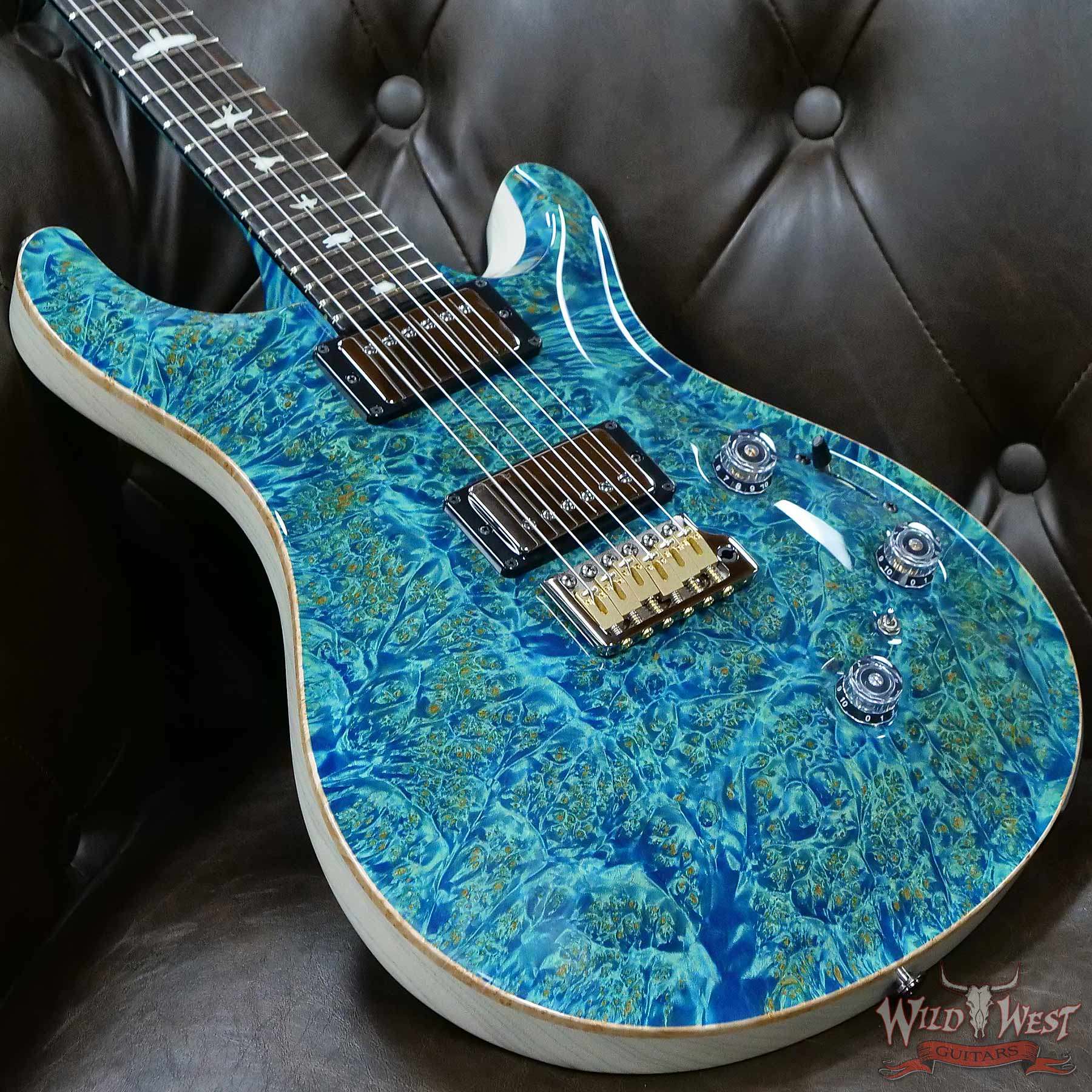 prs-ps9122-cu24p-brz-320900-d3__wwg.jpg Paul Reed Smith PRS Private Stock # 9122 Custom 24 Piezo Burl Maple Top Brazilian Rosewood Board Faded Turquoise - Image 9