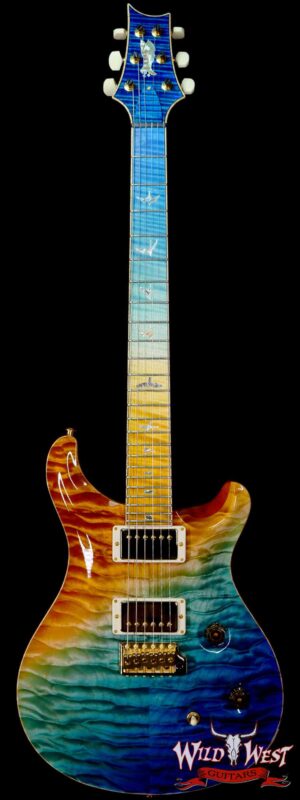 Paul Reed Smith PRS Private Stock # 9123 Quilt Top Custom 24 Brazilian Rosewood Neck Beach Cross Fade