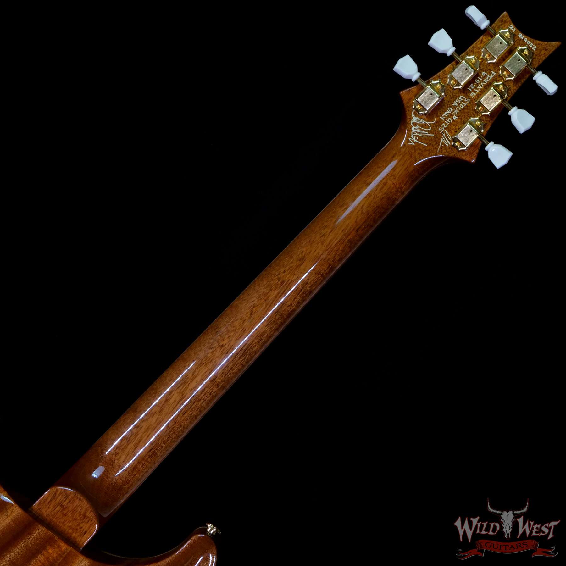 prs-ps9125-319032-c3__wwg.jpg Paul Reed Smith PRS Private Stock # 9125 McCarty 594 Hollowbody I Piezo Brazilian Rosewood Board Tiger Eye - Image 5