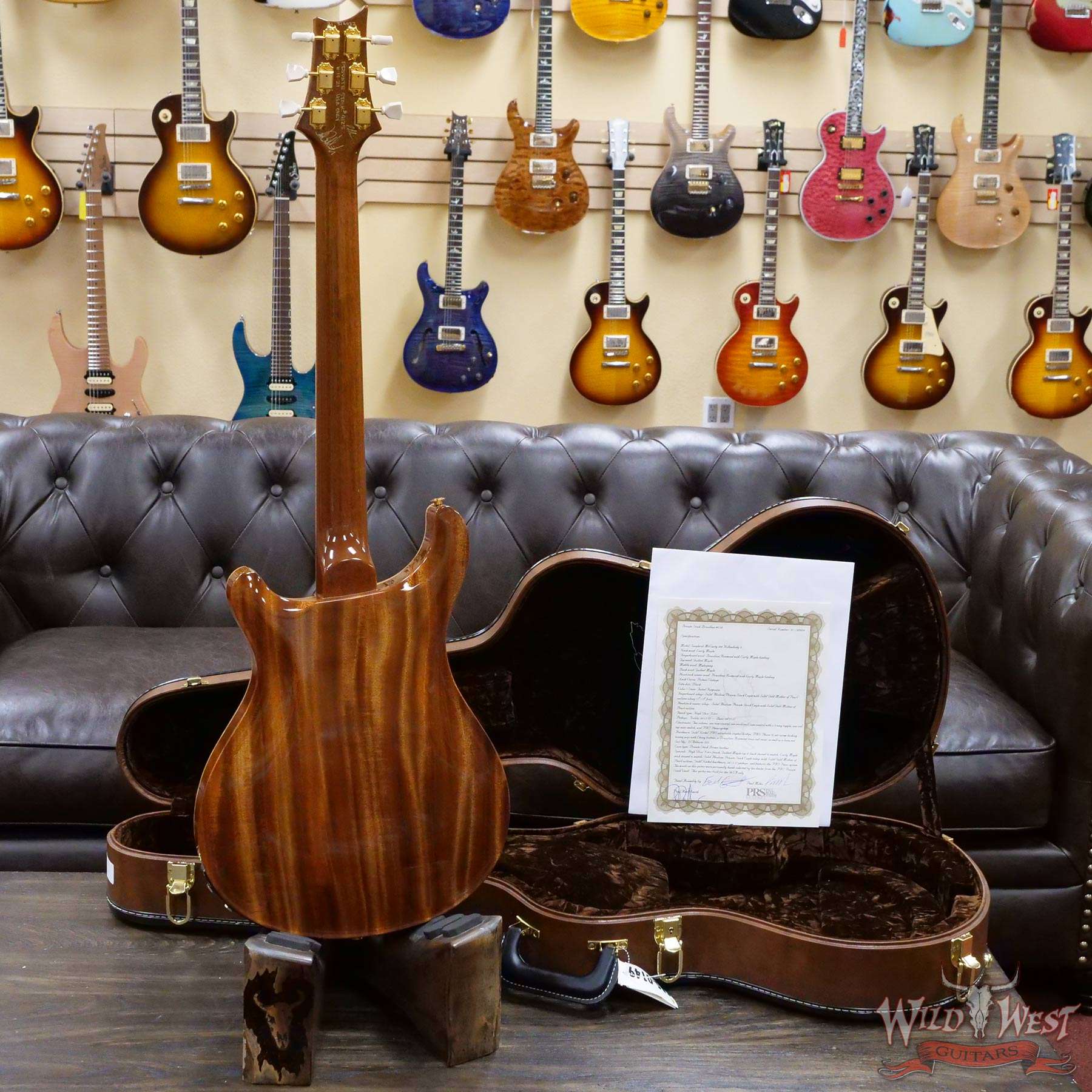 prs-ps9125-319032-d4__wwg.jpg Paul Reed Smith PRS Private Stock # 9125 McCarty 594 Hollowbody I Piezo Brazilian Rosewood Board Tiger Eye - Image 9