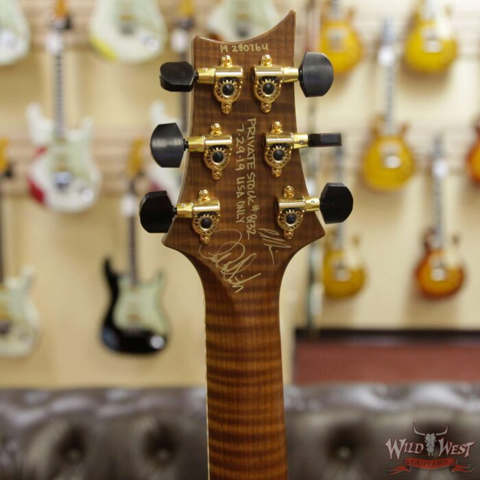 PRS Private Stock #8132 McCarty 594 Buckeye Burl Top Brazilian Rosewood Board Natural - Image 9