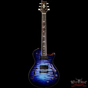 Paul Reed Smith PRS Private Stock # 9133 McCarty 594 Hollowbody I Piezo Brazilian Rosewood Board Aqua Violet Glow Smokeburst - Image 3