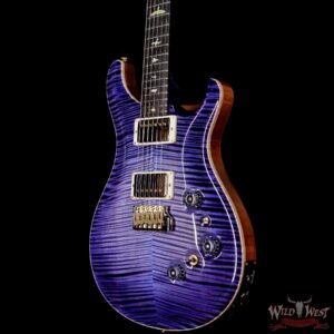 PRS Private Stock # 9134 Custom 24 Piezo Flame Maple Neck Brazilian Rosewood Board Purple Mist Glow - Image 2