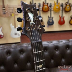 PRS Private Stock # 9134 Custom 24 Piezo Flame Maple Neck Brazilian Rosewood Board Purple Mist Glow - Image 7