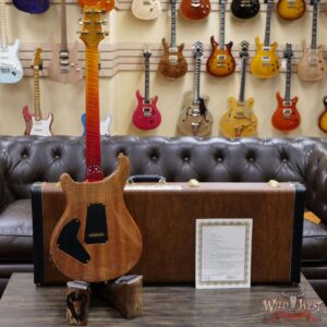 Paul Reed Smith PRS Private Stock # 9135 Custom 24 Piezo Semi-Hollow Flame Neck with Brazilian Rosewood Board Dragon’s Breath Glow - Image 9
