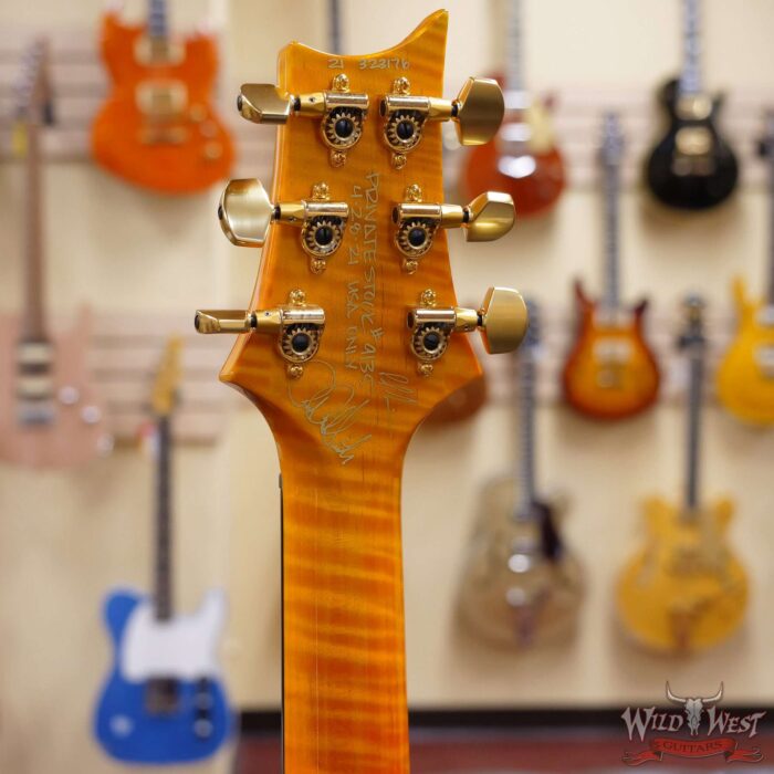 Paul Reed Smith PRS Private Stock # 9135 Custom 24 Piezo Semi-Hollow Flame Neck with Brazilian Rosewood Board Dragon’s Breath Glow - Image 10