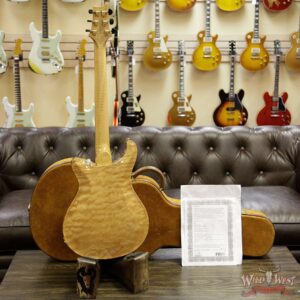2006 PRS Private Stock #931 Hollowbody II HB 2 1-Piece Quilt Maple Top and Back Flame Neck Brazilian Rosewood Board Natural - Image 15