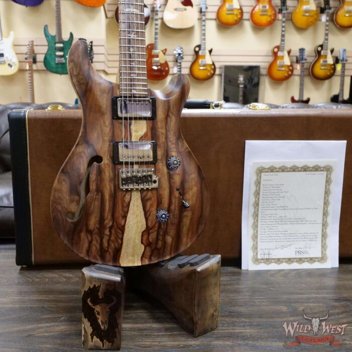 PRS 2021 Winter NAMM Special Private Stock # 9394 Custom 24 Semi-Hollow Hormigo Top and Fingerboard Natural - Image 9