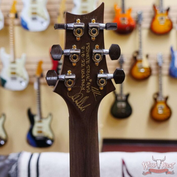PRS Private Stock #9650 Koa Singlecut McCarty 594 Hollowbody II Piezo Winter Egrets Inlays Brazilian Rosewood Neck Natural - Image 11
