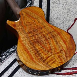 PRS Private Stock #9650 Koa Singlecut McCarty 594 Hollowbody II Piezo Winter Egrets Inlays Brazilian Rosewood Neck Natural - Image 12
