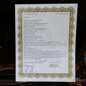 PRS Private Stock #9650 Koa Singlecut McCarty 594 Hollowbody II Piezo Winter Egrets Inlays Brazilian Rosewood Neck Natural - Image 13