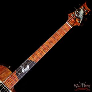 Paul Reed Smith PRS Private Stock #9651 Singlecut 594 Hollowbody II Piezo Koa Top Brazilian Rosewood Neck Winter Egrets - Image 4
