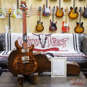 Paul Reed Smith PRS Private Stock #9671 McCarty 594 Hollowbody II Piezo Koa Top Brazilian Rosewood Neck Winter Egrets Inlay - Image 6