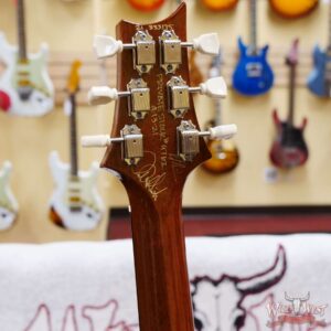 PRS Private Stock #9762 Paul’s Guitar Bear Claw Flame Maple Top African Blackwood Board Bahamian Blue - Image 10