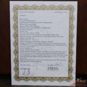 Paul Reed Smith PRS Private Stock #9775 Custom 24 Brazilian Rosewood Neck & Board Laguna Dragon’s Breath - Image 12