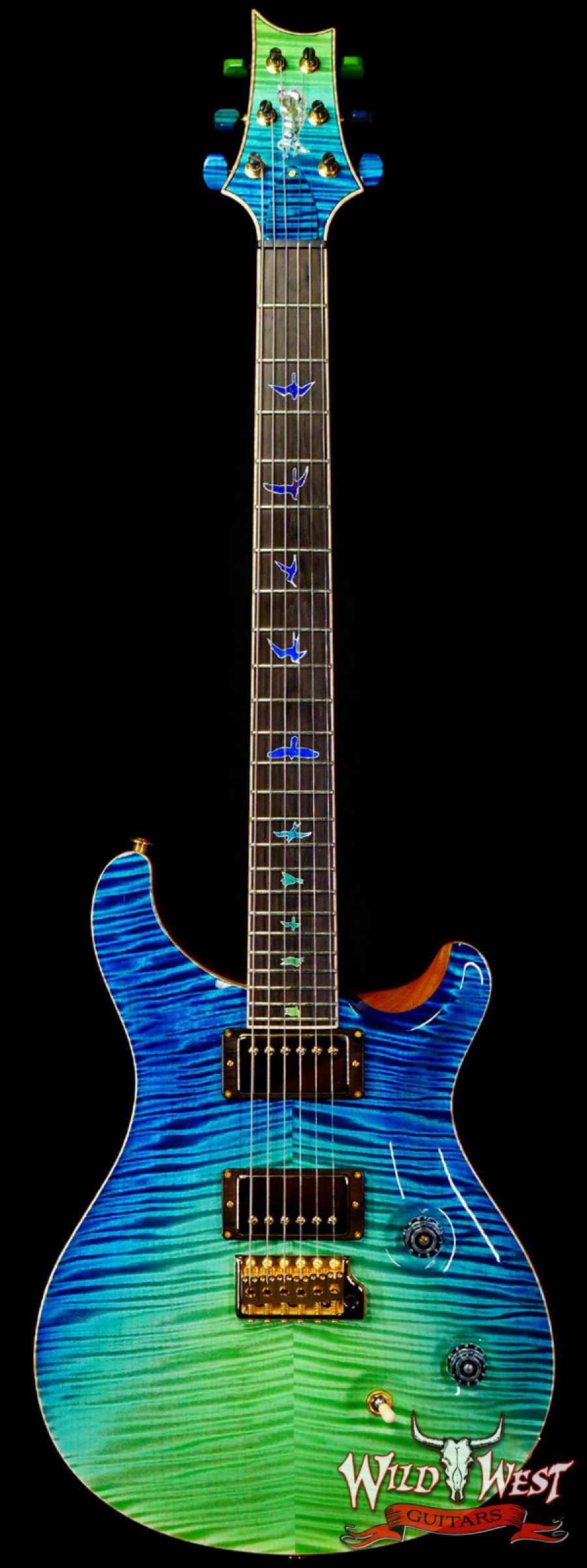 prs-ps9775-347138-main__wwg_large.jpg Paul Reed Smith PRS Private Stock #9775 Custom 24 Brazilian Rosewood Neck & Board Laguna Dragon’s Breath - Image 1