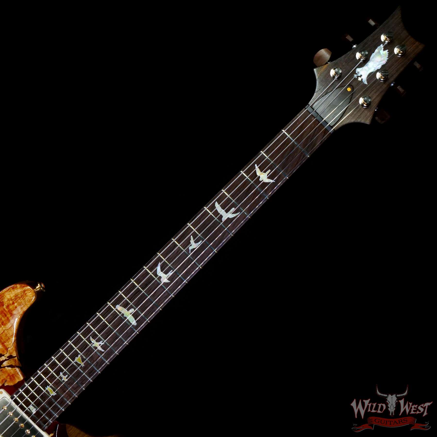 prs-ps9778-345430-c2__wwg.jpg Paul Reed Smith PRS Private Stock #9778 Custom 24 Brazilian Spalted Maple Top Natural with Dark Cherry Glow - Image 4