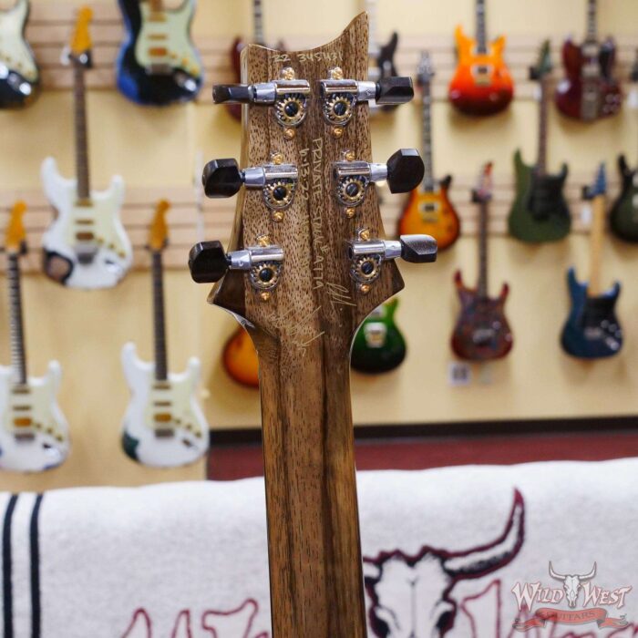 Paul Reed Smith PRS Private Stock #9779 Custom 24 Piezo Brazilian Spalted Maple Top Natural with Dark Cherry Glow - Image 10