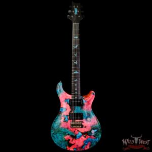 Paul Reed Smith Private Stock #9782 Custom 24 Buckeye Burl Top Ebony Fingerboard Glacier Resin Accents Satin - Image 3