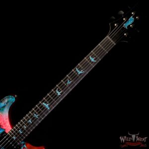 Paul Reed Smith Private Stock #9782 Custom 24 Buckeye Burl Top Ebony Fingerboard Glacier Resin Accents Satin - Image 4