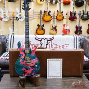 Paul Reed Smith Private Stock #9782 Custom 24 Buckeye Burl Top Ebony Fingerboard Glacier Resin Accents Satin - Image 6