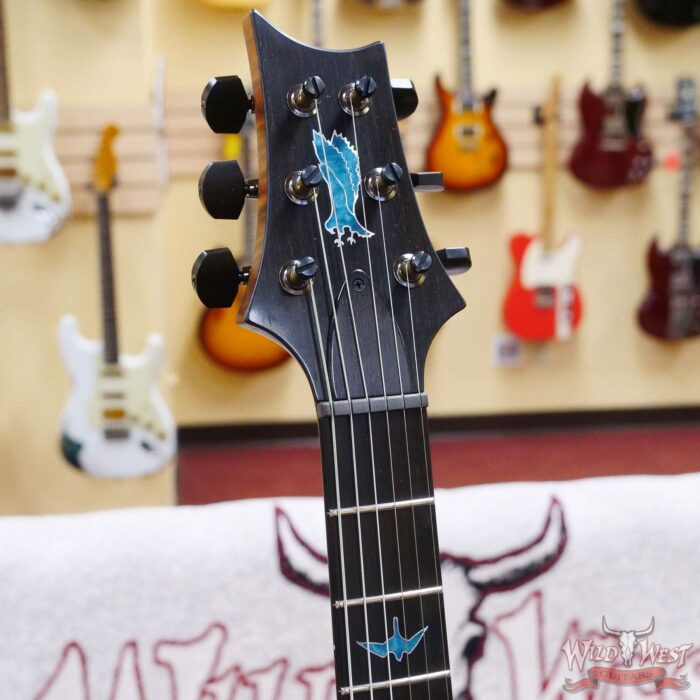Paul Reed Smith Private Stock #9782 Custom 24 Buckeye Burl Top Ebony Fingerboard Glacier Resin Accents Satin - Image 7
