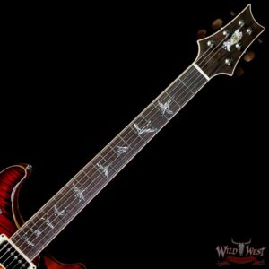 Paul Reed Smith PRS Private Stock #9788 McCarty 594 Hollowbody II Flame Maple Neck Brazilian Rosewood Board Dark Cherry Glow - Image 4