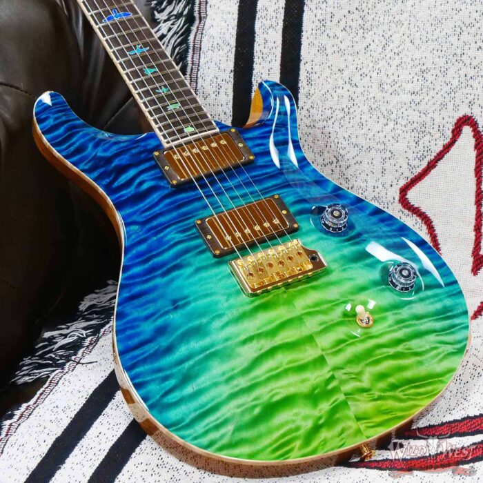 Paul Reed Smith PRS Private Stock #9797 Custom 24 Quilt Maple Top Brazilian Rosewood Neck & Board Laguna Dragon’s Breath - Image 8