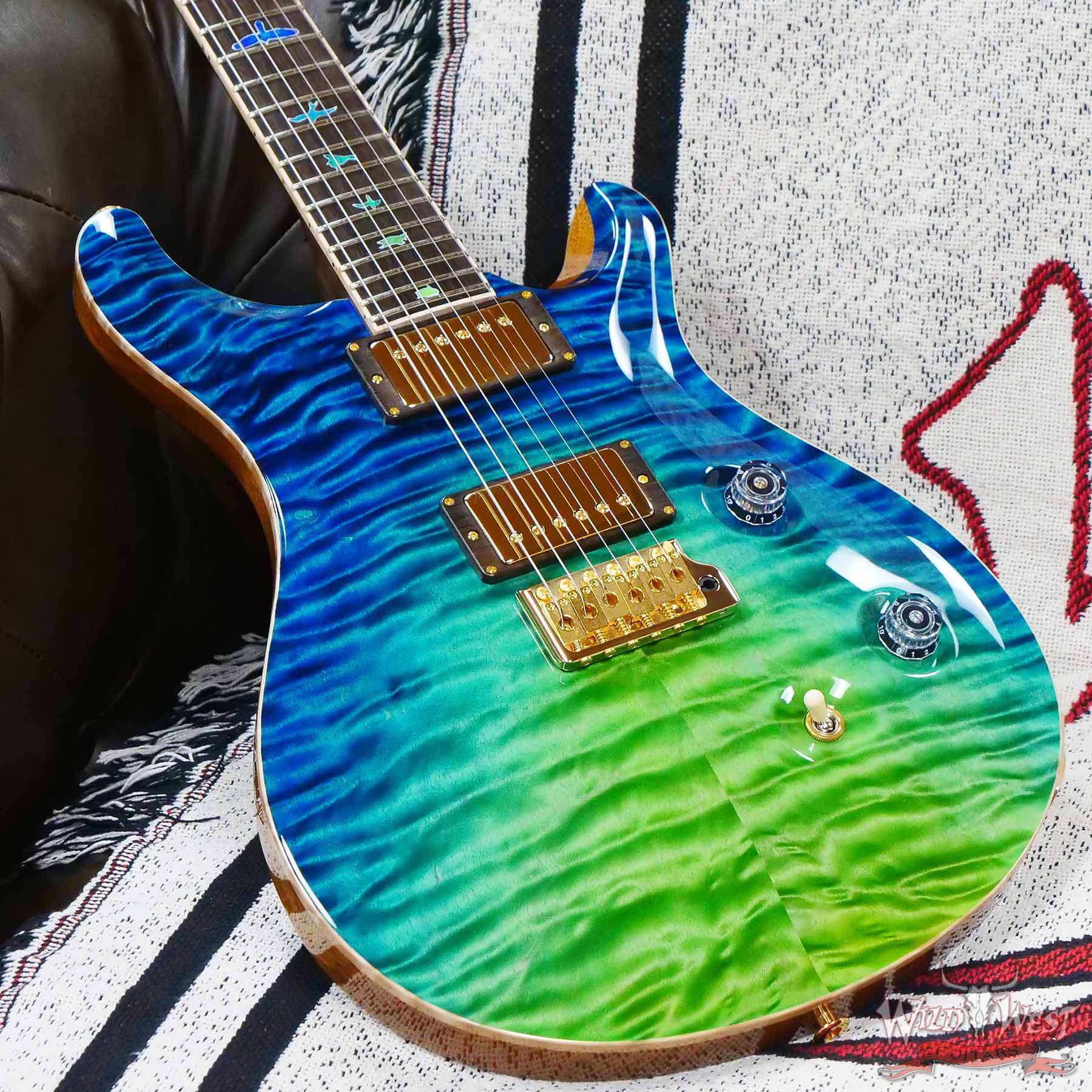 prs-ps9797-347516-d3__wwg.jpg Paul Reed Smith PRS Private Stock #9797 Custom 24 Quilt Maple Top Brazilian Rosewood Neck & Board Laguna Dragon’s Breath - Image 8