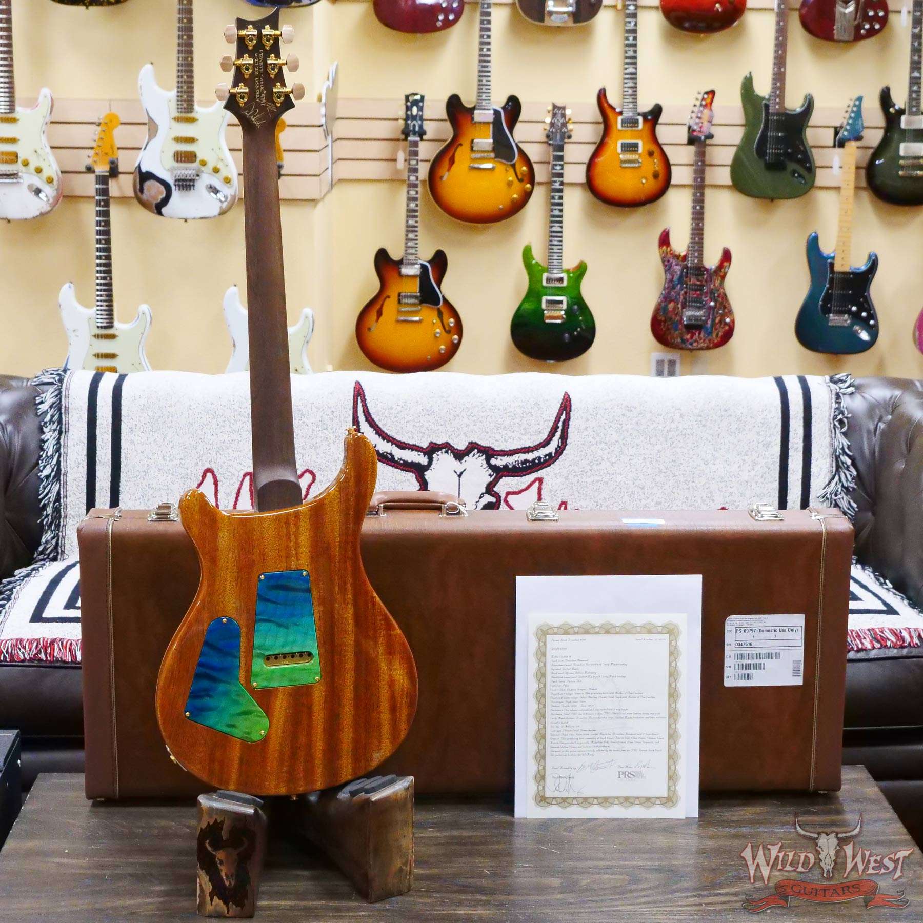 prs-ps9797-347516-d4__wwg.jpg Paul Reed Smith PRS Private Stock #9797 Custom 24 Quilt Maple Top Brazilian Rosewood Neck & Board Laguna Dragon’s Breath - Image 9
