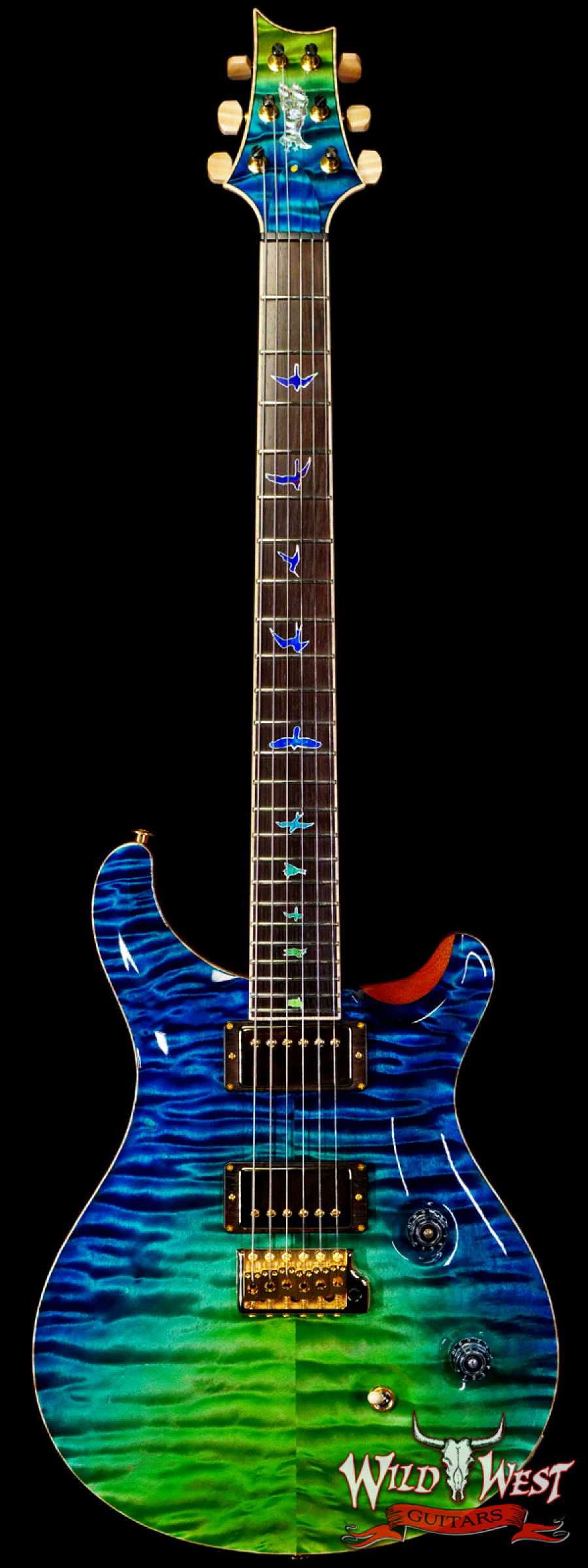 prs-ps9797-347516-main__wwg_large.jpg Paul Reed Smith PRS Private Stock #9797 Custom 24 Quilt Maple Top Brazilian Rosewood Neck & Board Laguna Dragon’s Breath - Image 1