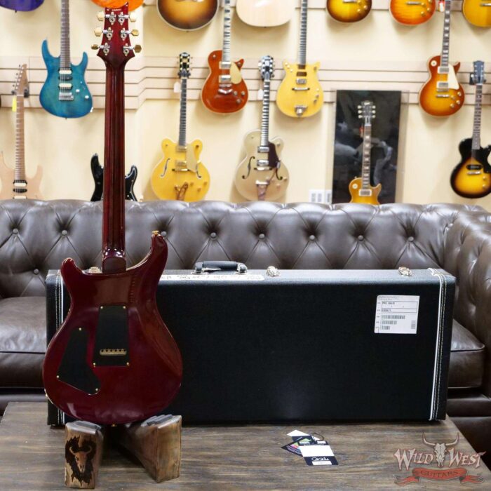 Paul Reed Smith PRS Quilt 10 Top Custom 24 with 35th Anniversary Eagle Fire Red Burst - Image 9