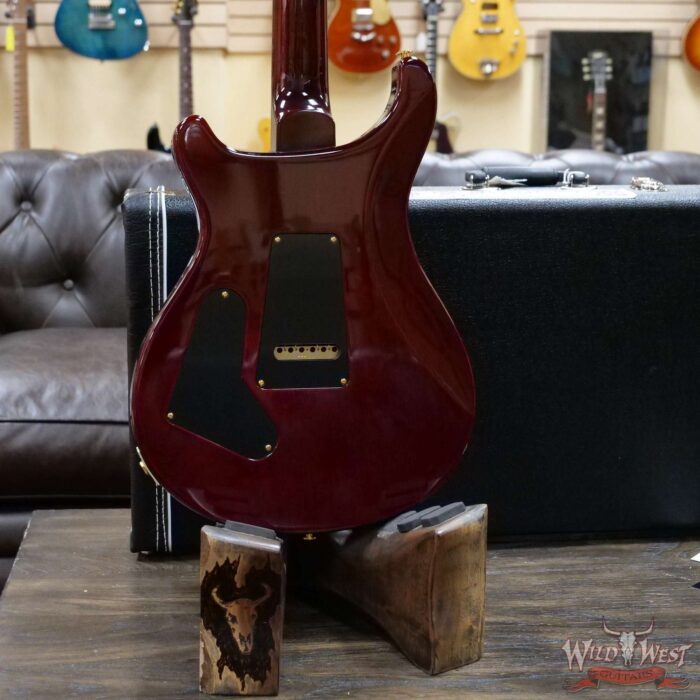 Paul Reed Smith PRS Quilt 10 Top Custom 24 with 35th Anniversary Eagle Fire Red Burst - Image 11