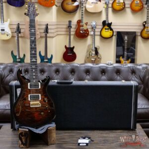 Paul Reed Smith PRS 10 Top Custom 24 Semi-Hololw Quilt Maple Top Orange Tiger Smokewrap - Image 5