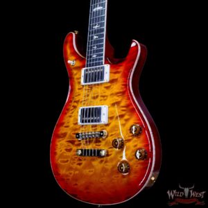 Paul Reed Smith PRS Core 10 Top McCarty 594 1-Piece Quilt Maple Top Stained Flame Maple Neck Top Ebony Board Dark Cherry Sunburst - Image 2