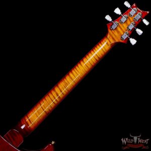 Paul Reed Smith PRS Core 10 Top McCarty 594 1-Piece Quilt Maple Top Stained Flame Maple Neck Top Ebony Board Dark Cherry Sunburst - Image 5