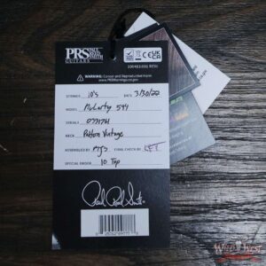 Paul Reed Smith PRS Core 10 Top McCarty 594 1-Piece Quilt Maple Top Stained Flame Maple Neck Top Ebony Board Dark Cherry Sunburst - Image 12