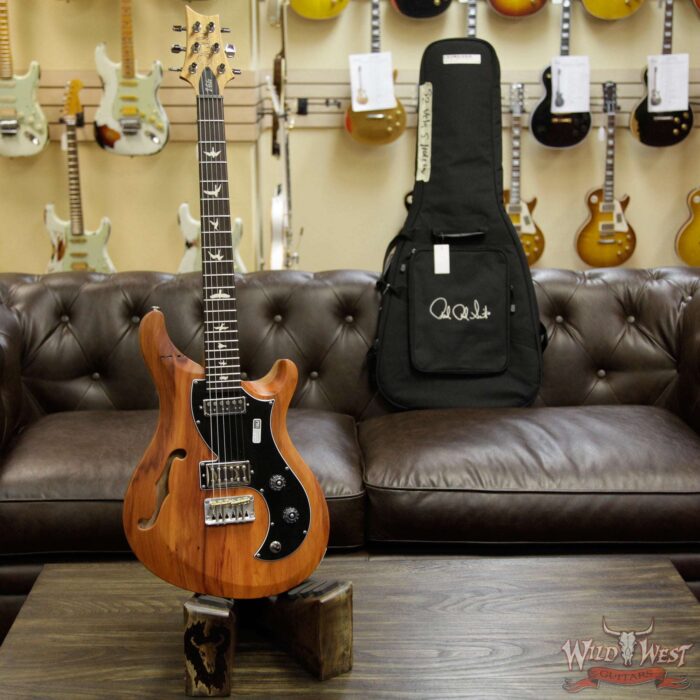PRS Reclaimed Limited S2 Vela Semi-Hollow Peroba Rosa Top and Brauna Preto Fretboard S2026128 - Image 4