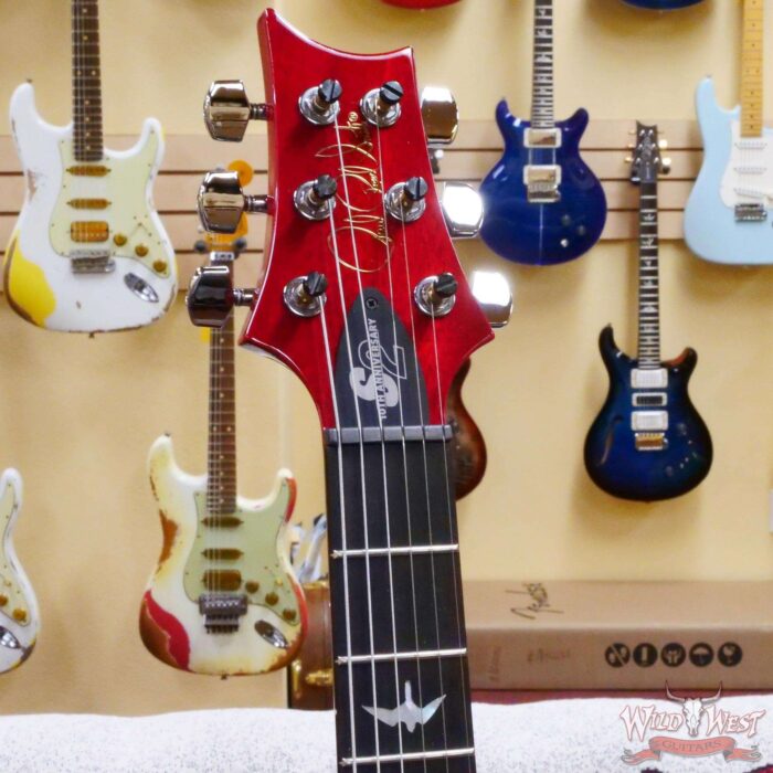 Paul Reed Smith PRS 10th Anniversary S2 Custom 24 Limited Edition Bonnie Pink Cherry Burst 7.55 LBS - Image 5