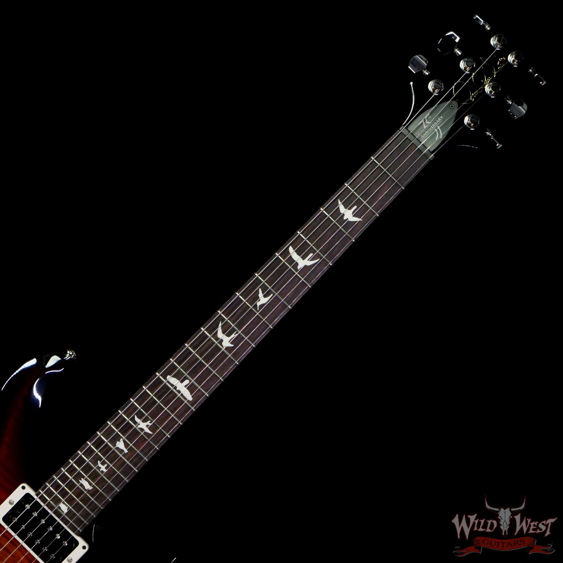 prs-s2-35thcu24-s2045652-nf__wwg.jpg Paul Reed Smith PRS 35th Anniversary S2 Custom 24 Burnt Amber Burst - Image 4